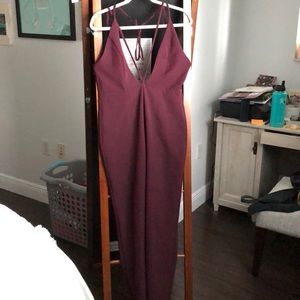 Long, plunging neckline ASOS romper